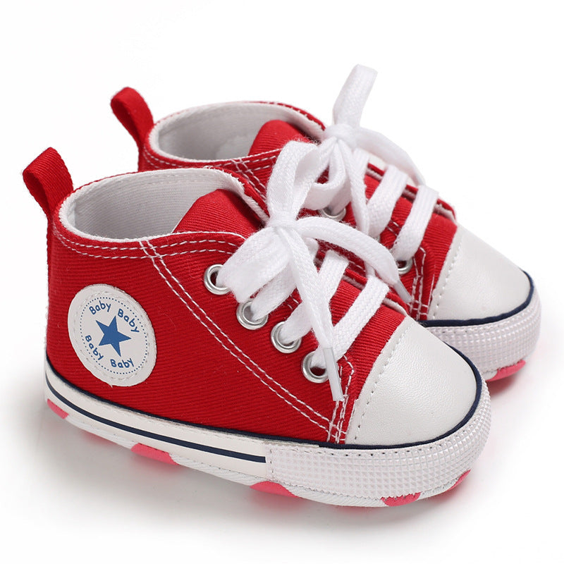 Baby Soft-Sole Canvas Shoes