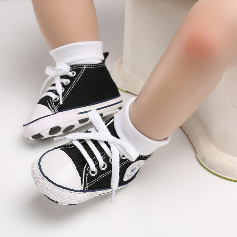 Baby Soft-Sole Canvas Shoes