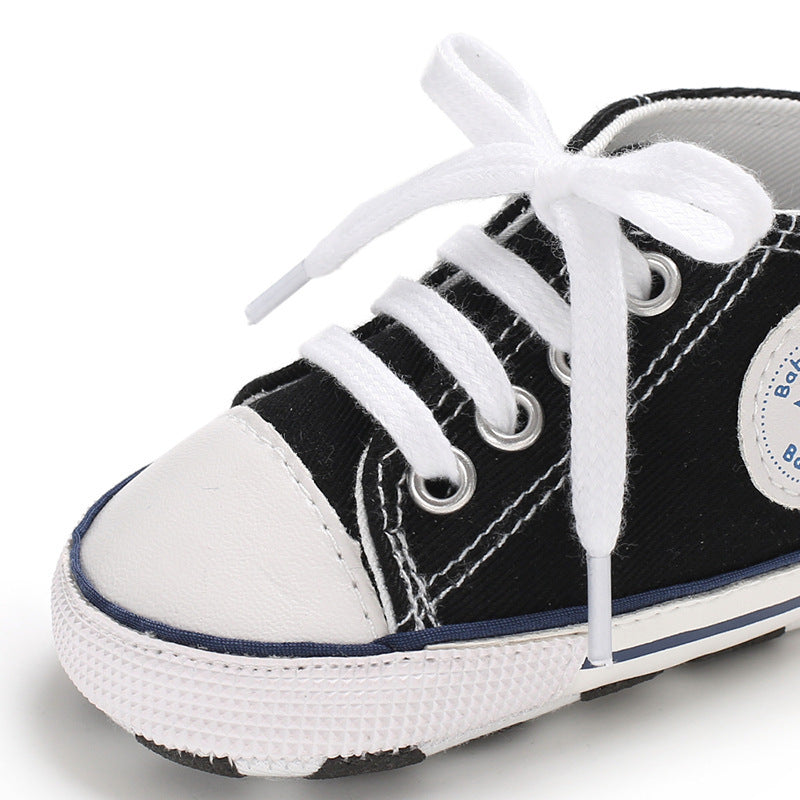 Baby Soft-Sole Canvas Shoes