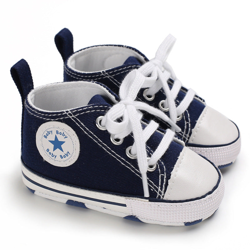 Baby Soft-Sole Canvas Shoes