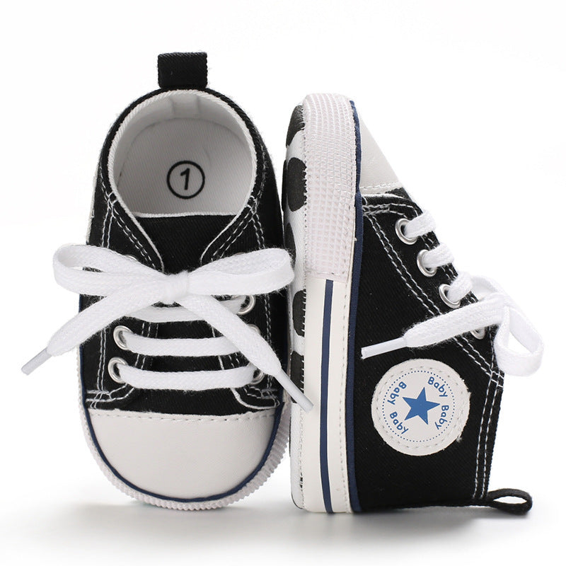 Baby Soft-Sole Canvas Shoes