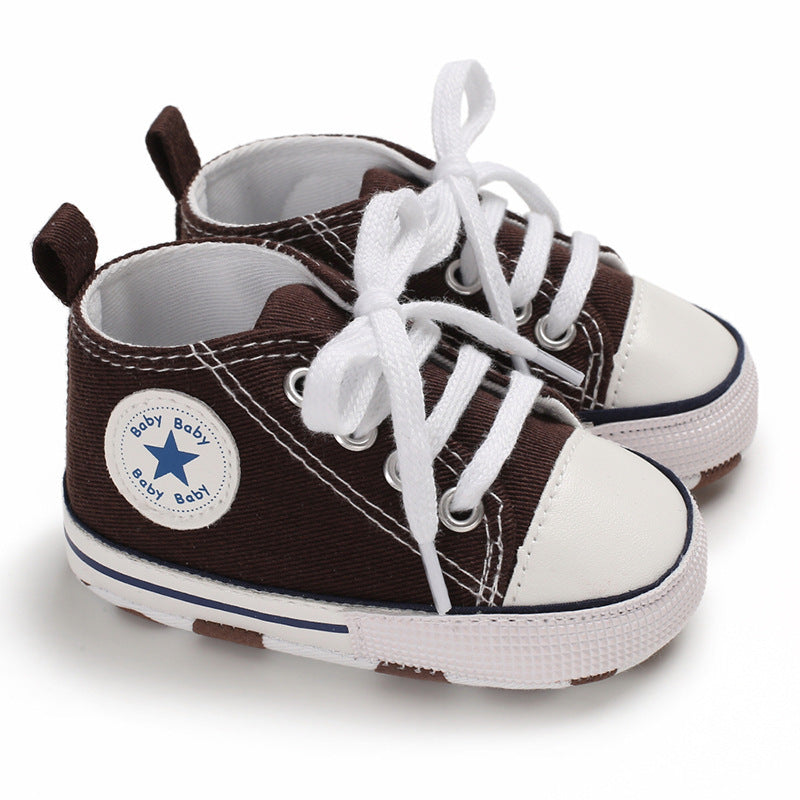 Baby Soft-Sole Canvas Shoes