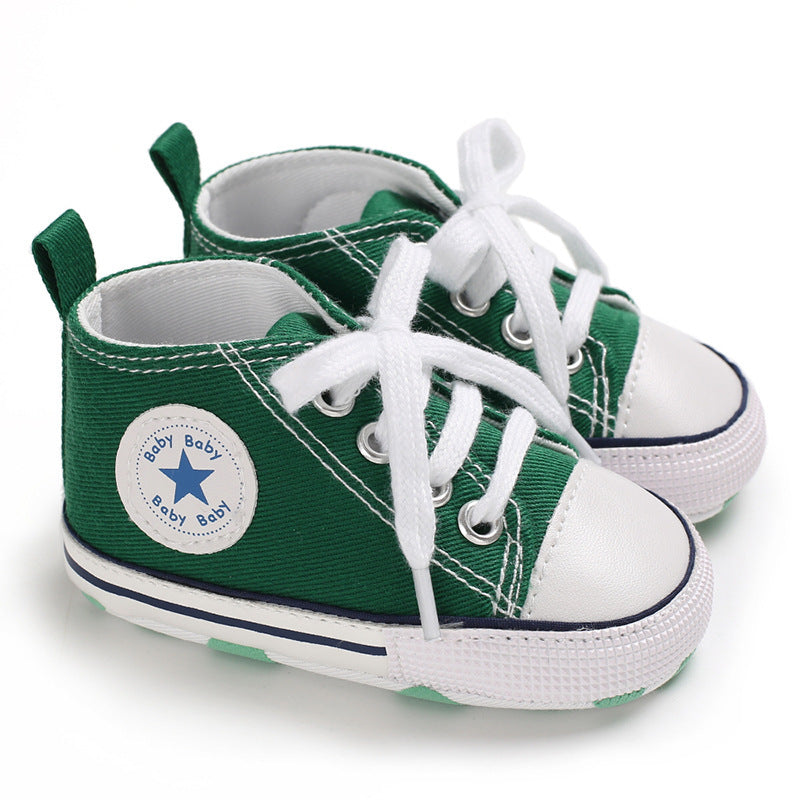 Baby Soft-Sole Canvas Shoes