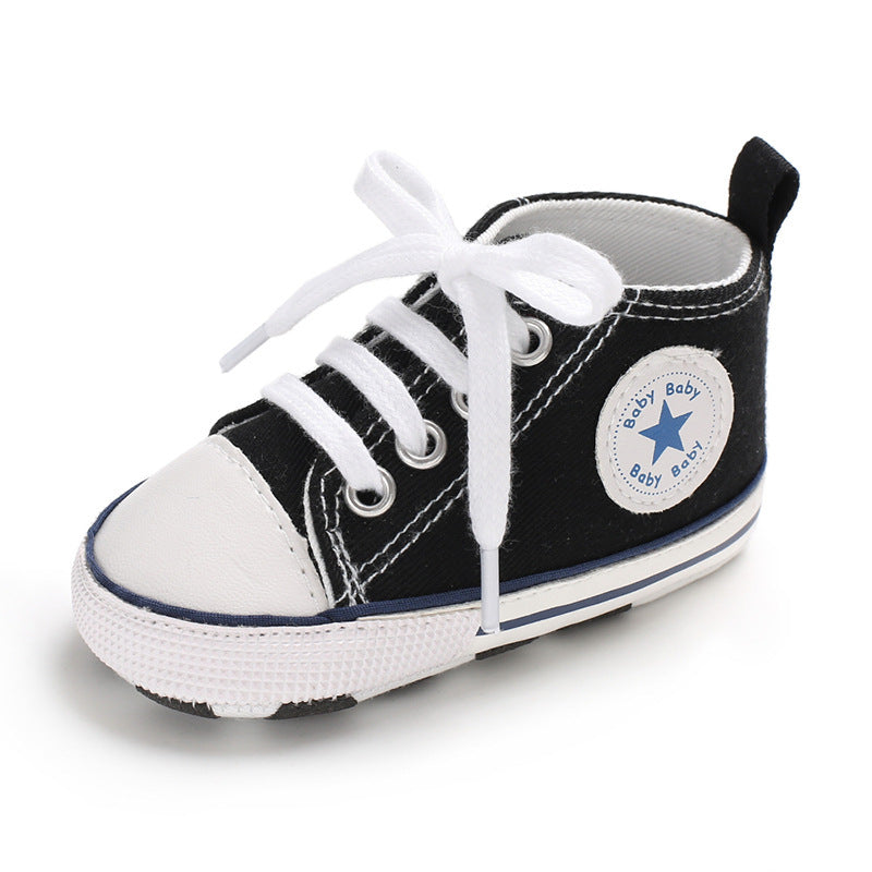 Baby Soft-Sole Canvas Shoes