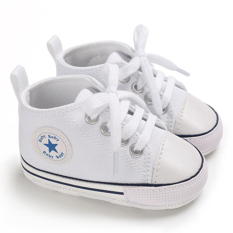 Baby Soft-Sole Canvas Shoes