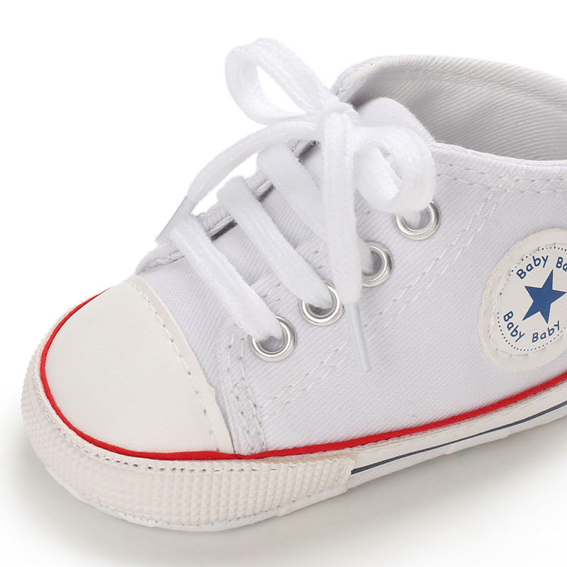 Baby Soft-Sole Canvas Shoes
