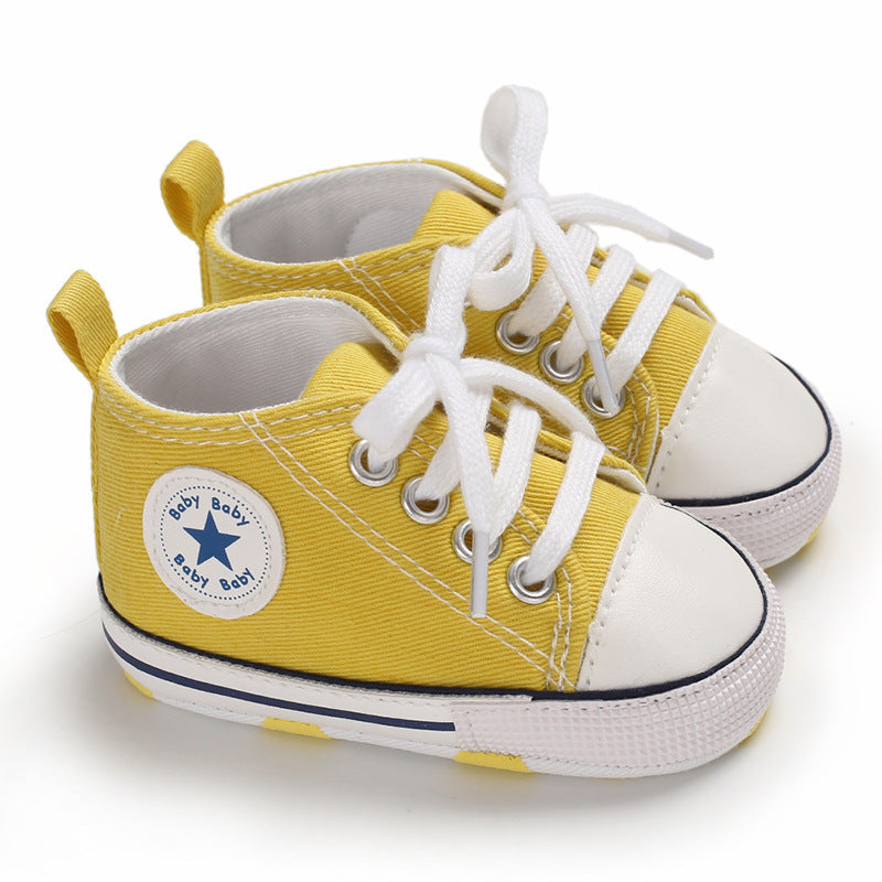 Baby Soft-Sole Canvas Shoes