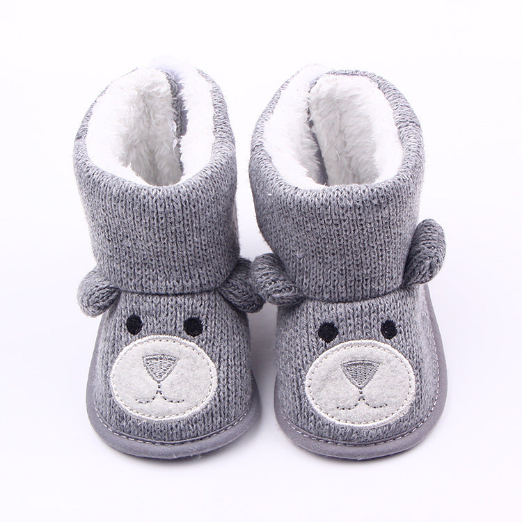 Baby Bear Knit Boots