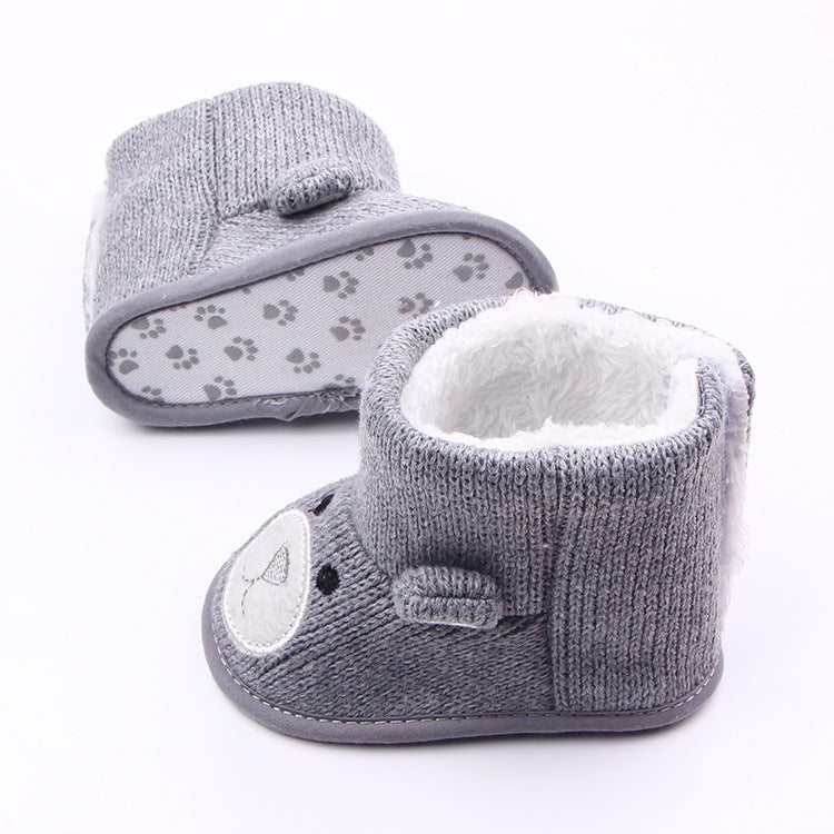 Baby Bear Knit Boots
