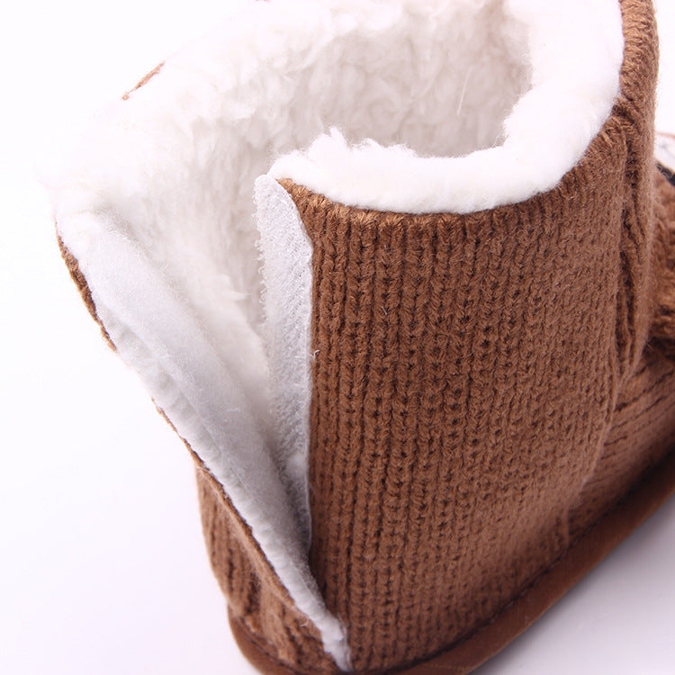 Baby Bear Knit Boots