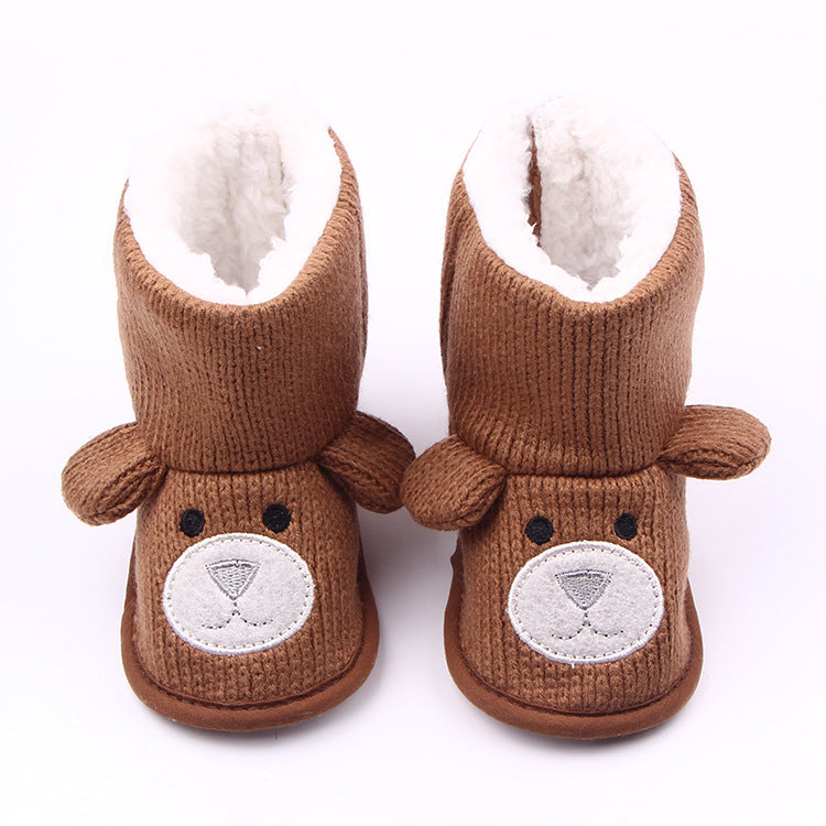 Baby Bear Knit Boots