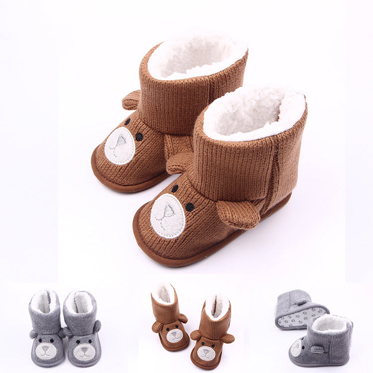 Baby Bear Knit Boots