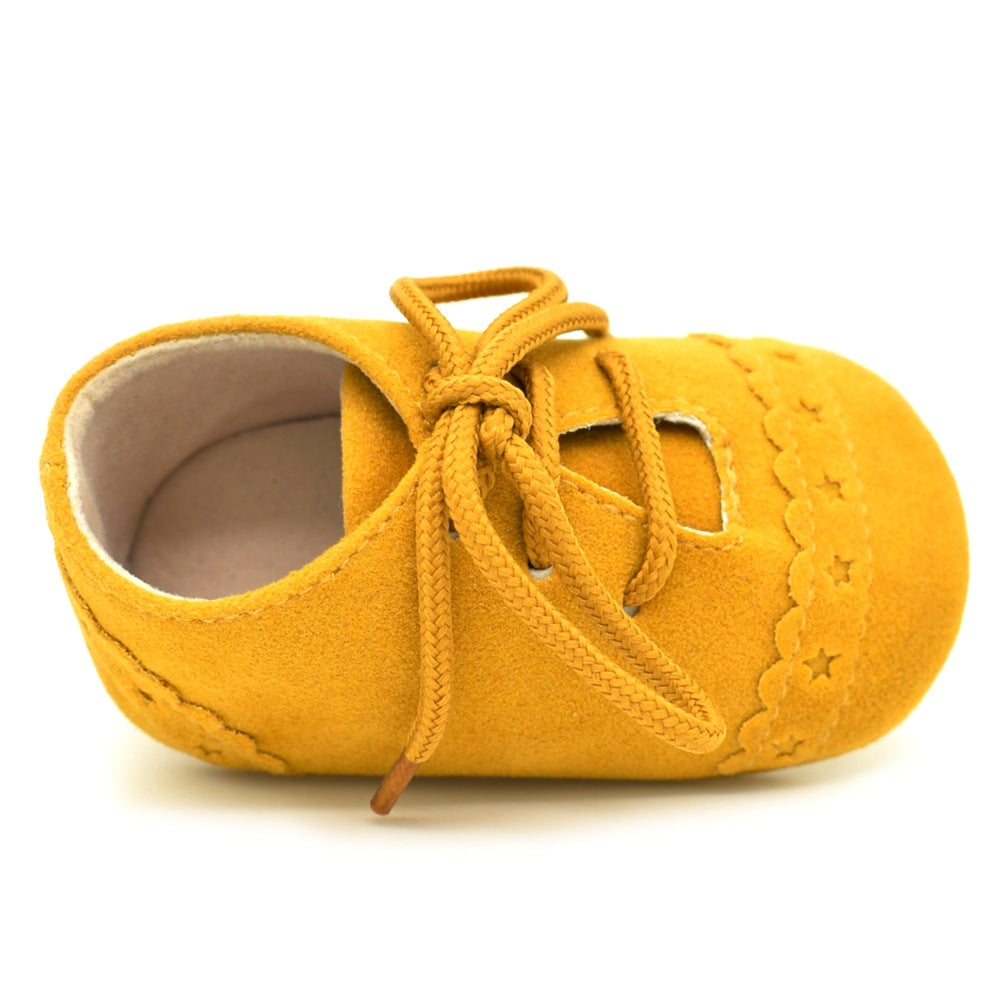 Baby Soft-Sole Lace-Up Shoes
