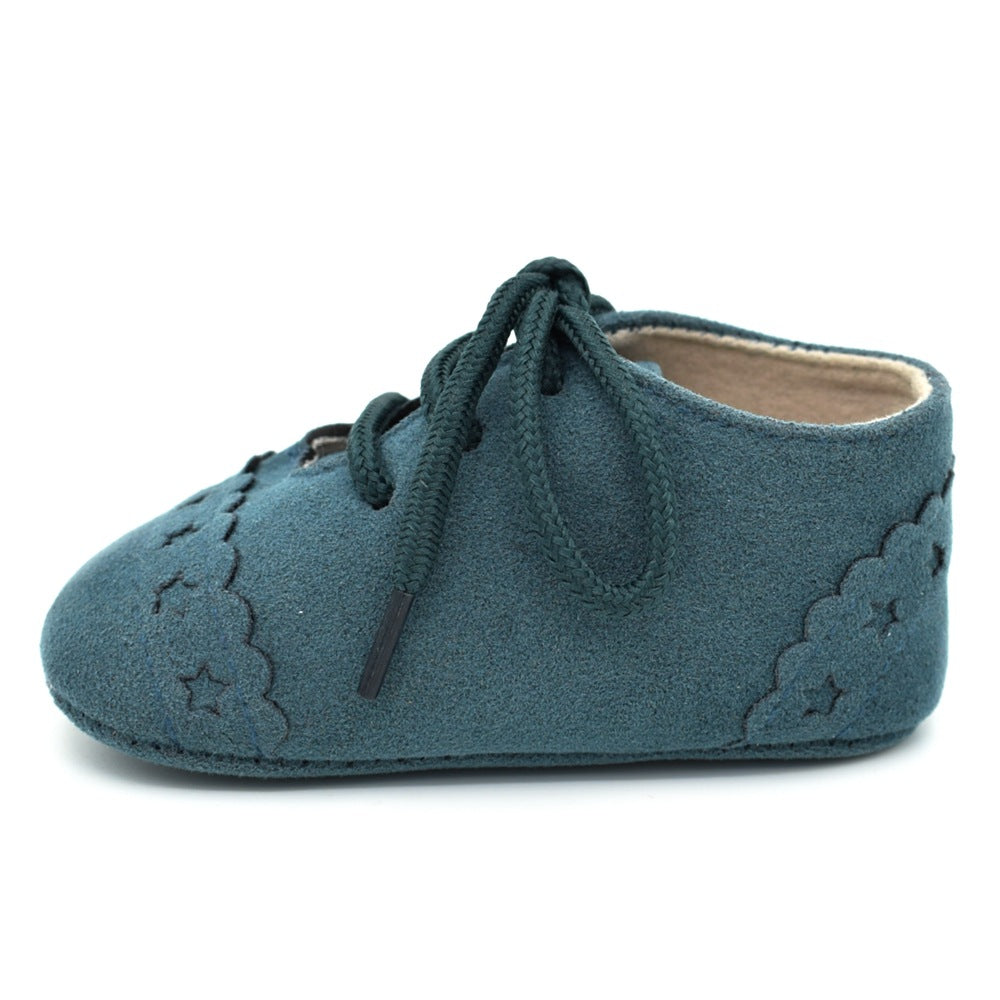 Baby Soft-Sole Lace-Up Shoes
