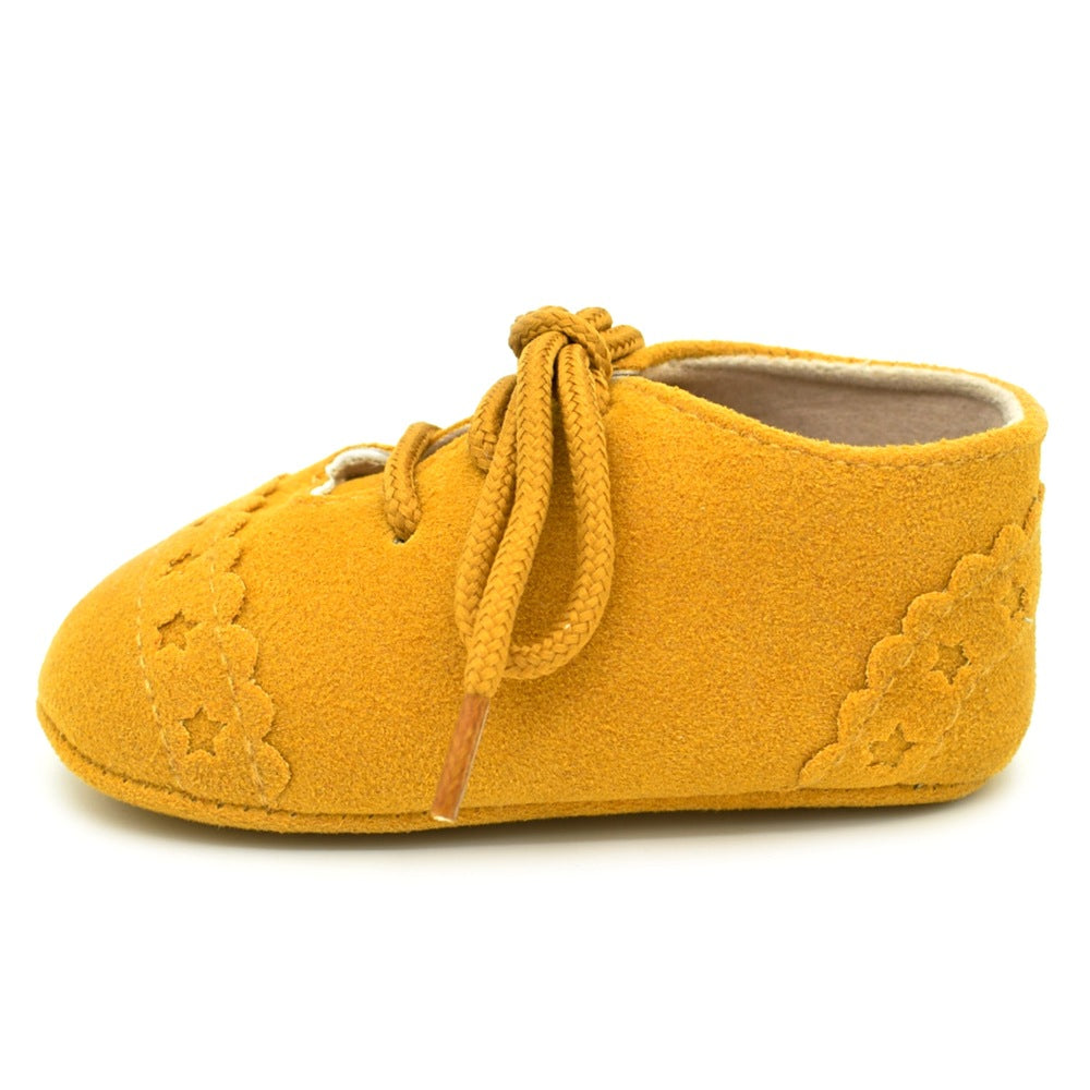 Baby Soft-Sole Lace-Up Shoes