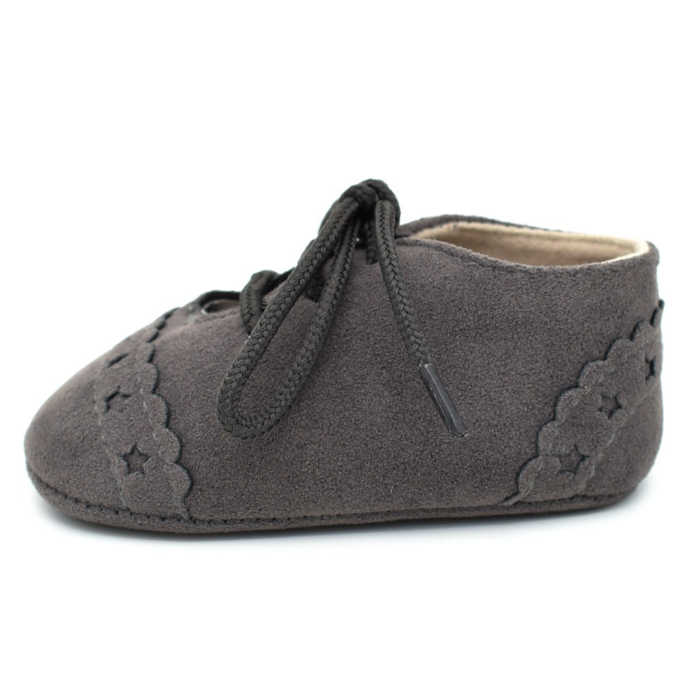 Baby Soft-Sole Lace-Up Shoes
