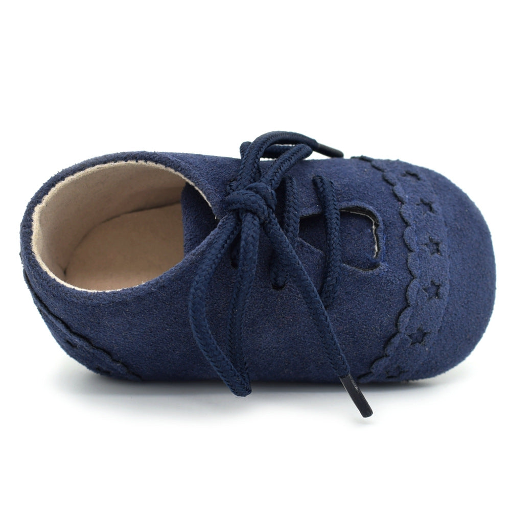 Baby Soft-Sole Lace-Up Shoes
