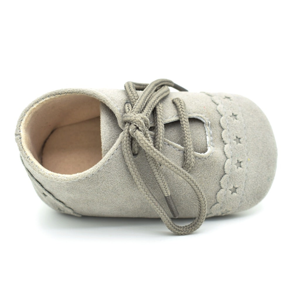 Baby Soft-Sole Lace-Up Shoes