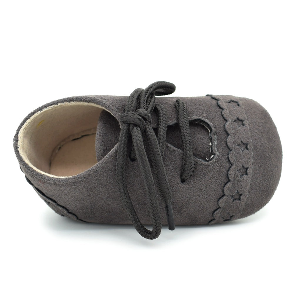 Baby Soft-Sole Lace-Up Shoes