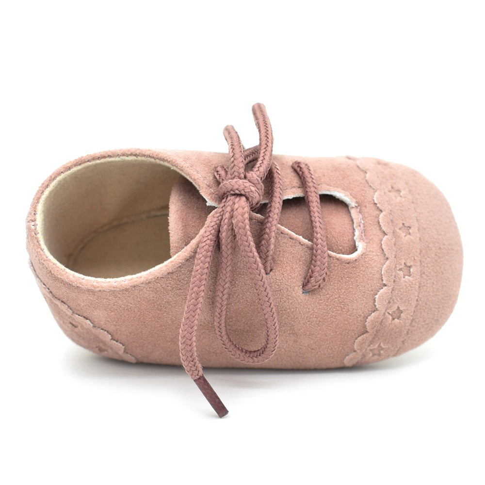 Baby Soft-Sole Lace-Up Shoes