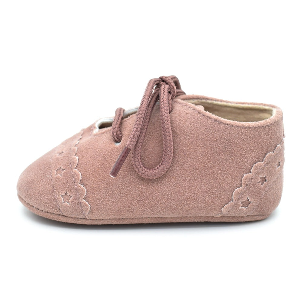 Baby Soft-Sole Lace-Up Shoes