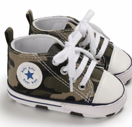 Baby Soft-Sole Canvas Shoes