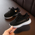 Kids’ Lace-Up Mesh Sneakers