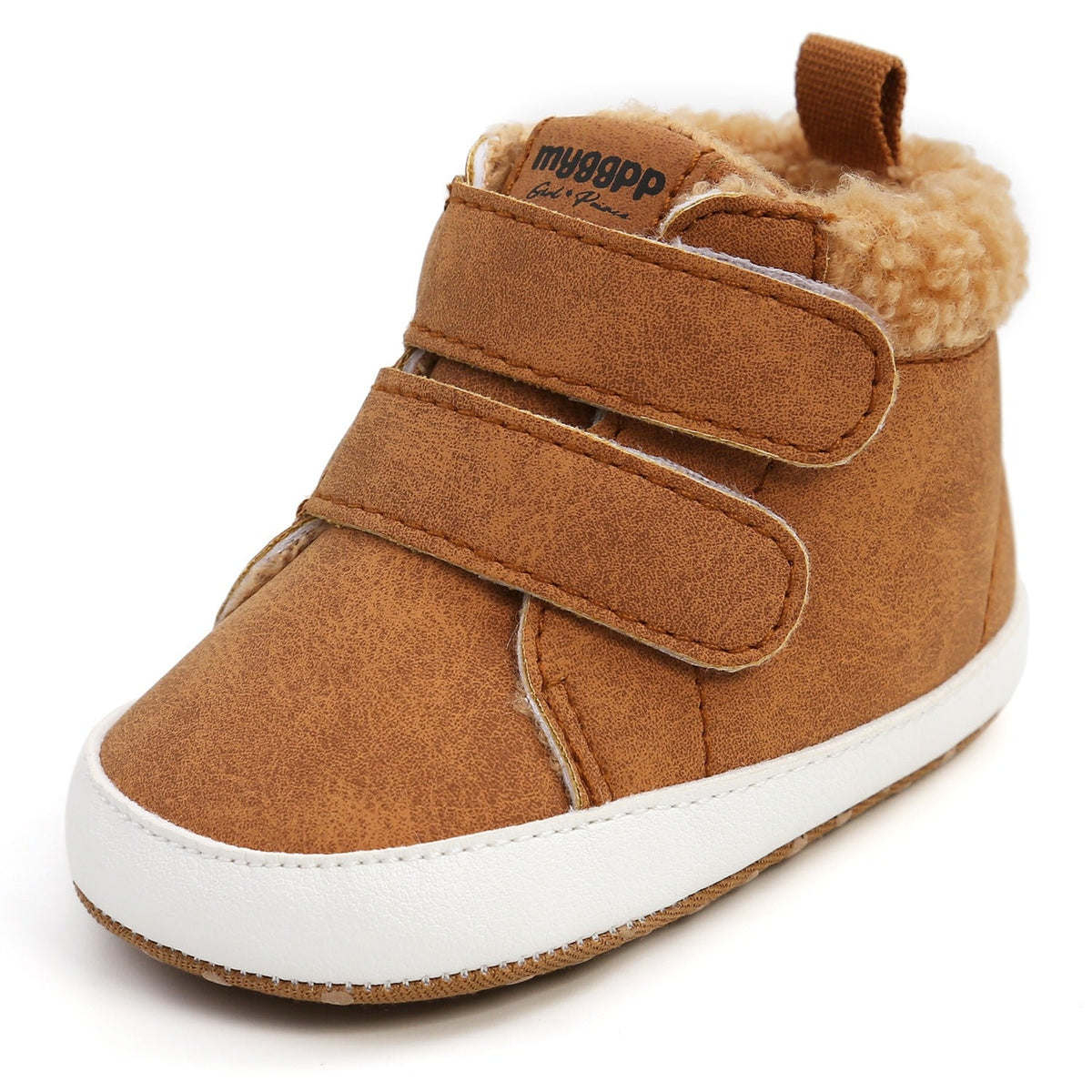 High-Top Cotton Baby Shoes