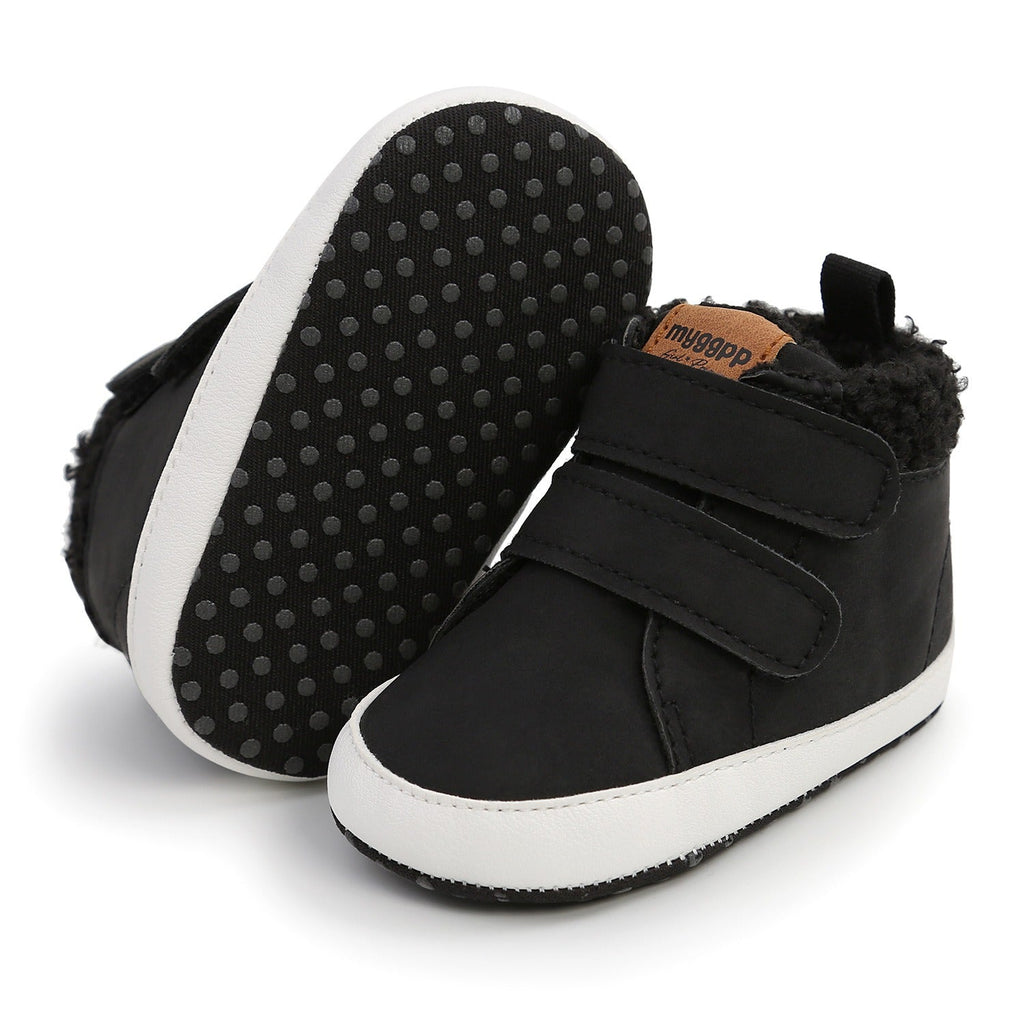 High-Top Cotton Baby Shoes