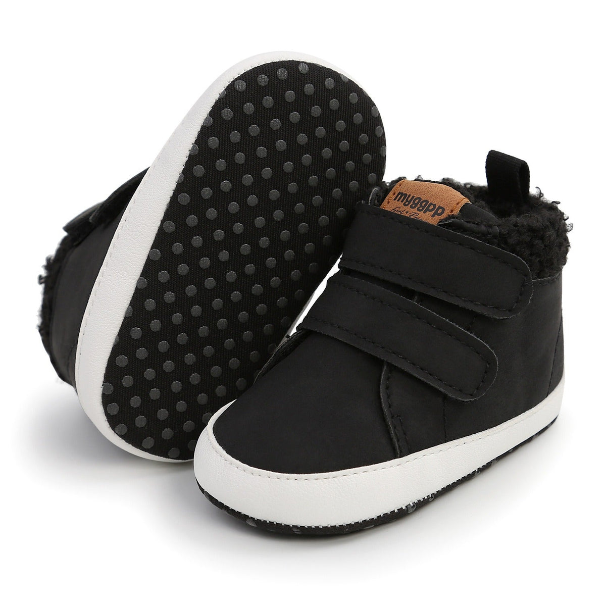 High-Top Cotton Baby Shoes