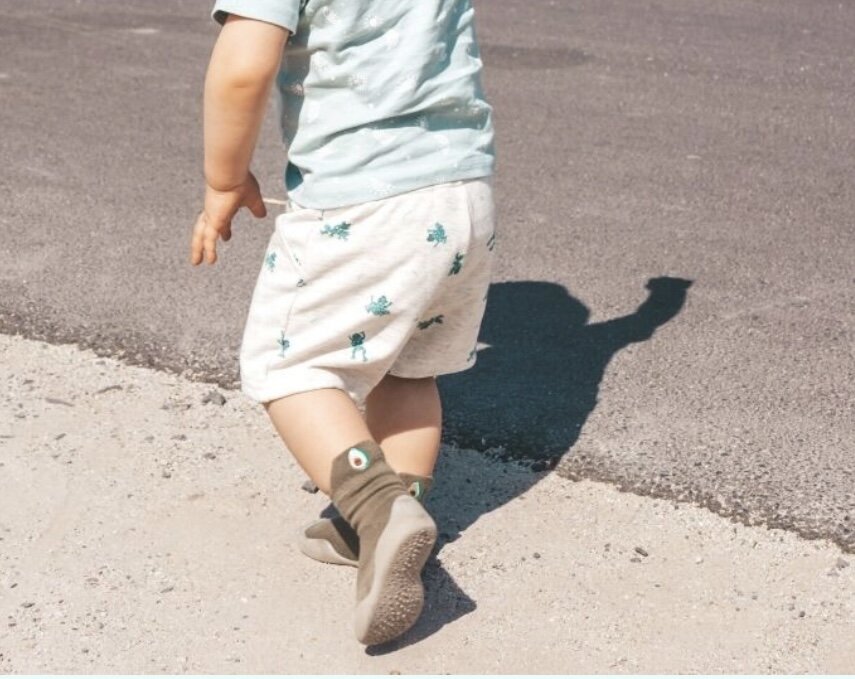 Fruity Organic Cotton Toddler Sock Shoes
