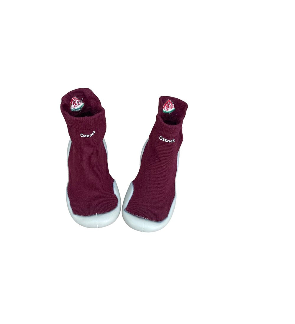 Fruity Organic Cotton Toddler Sock Shoes