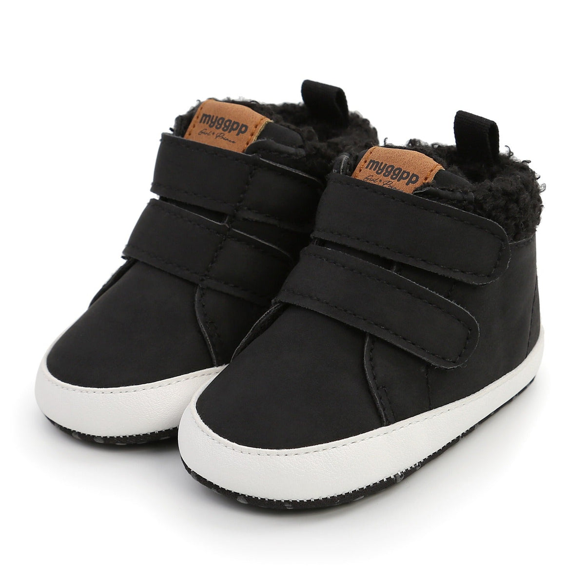 High-Top Cotton Baby Shoes