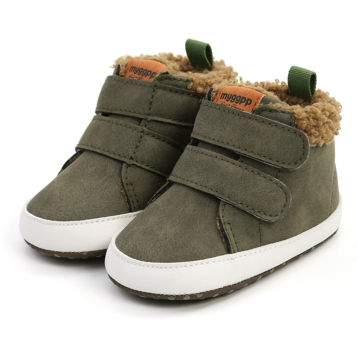 High-Top Cotton Baby Shoes