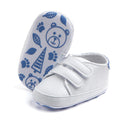 Baby Soft-Sole Sneakers – White