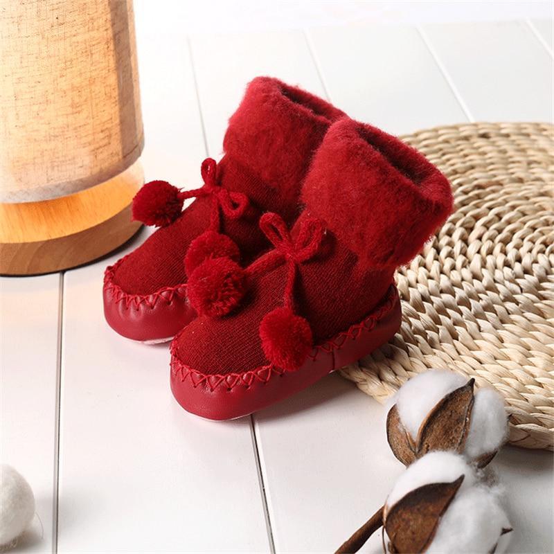 Baby Bow Winter Shoes