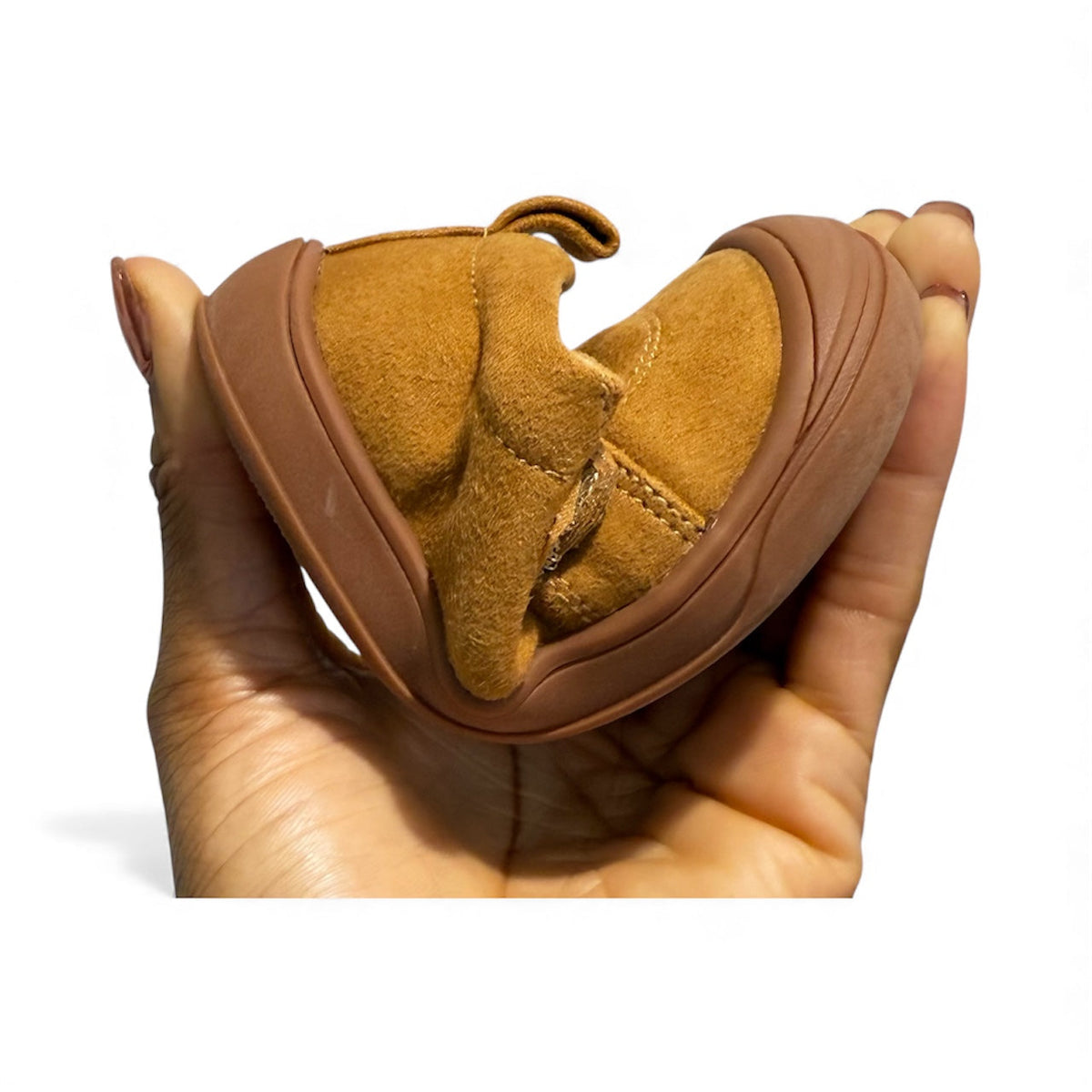 Sienna Kids’ Suede Barefoot Sneakers