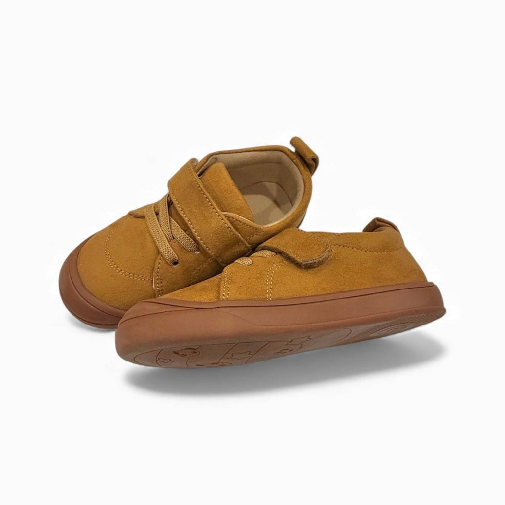Sienna Kids’ Suede Barefoot Sneakers
