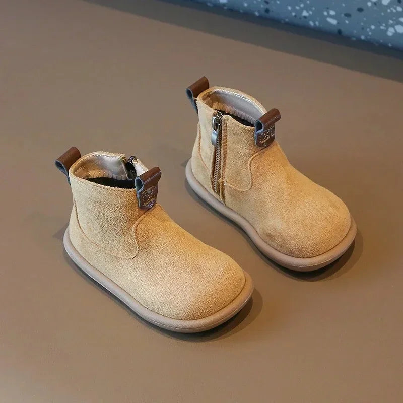 Baby & Toddler Plush-Lined Suede Ankle Boots