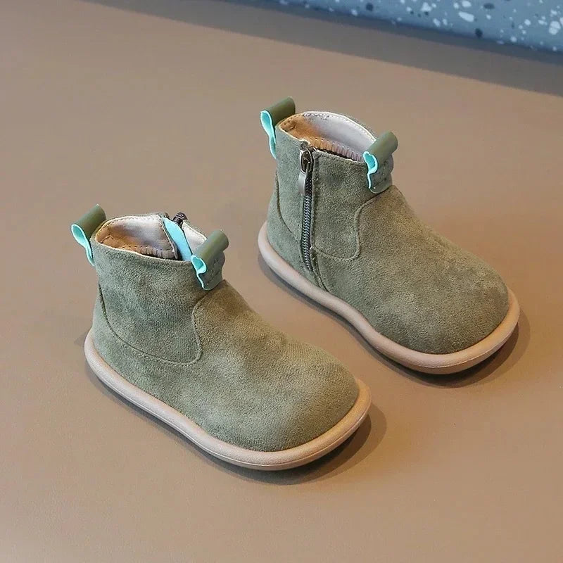 Baby & Toddler Plush-Lined Suede Ankle Boots