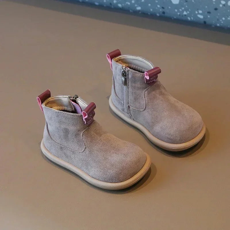 Baby & Toddler Plush-Lined Suede Ankle Boots