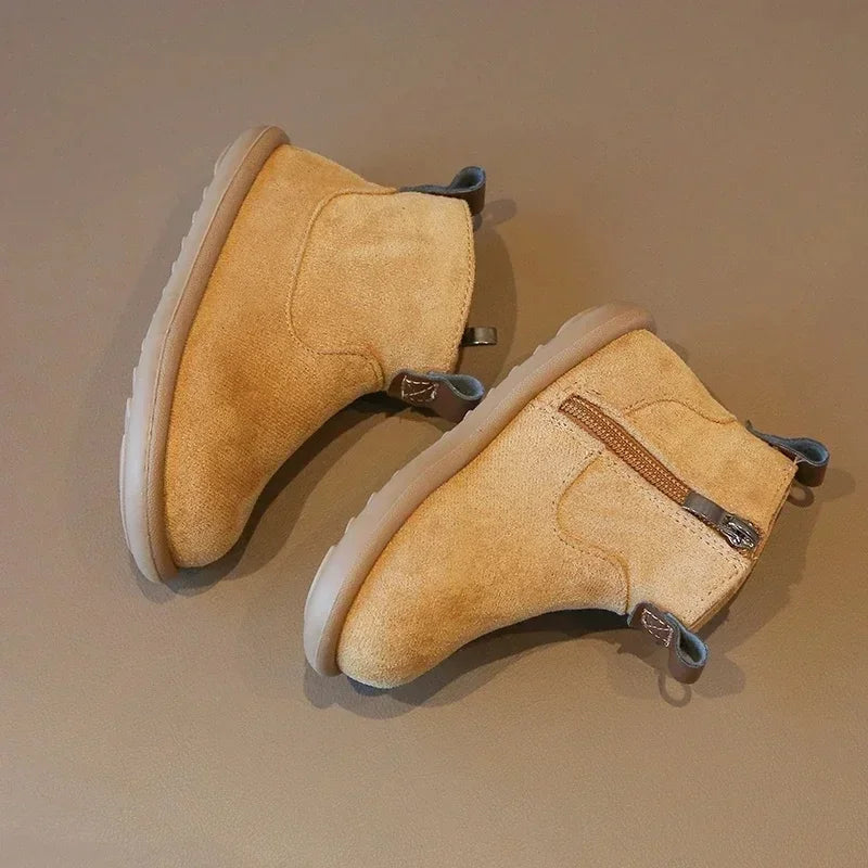 Baby & Toddler Plush-Lined Suede Ankle Boots