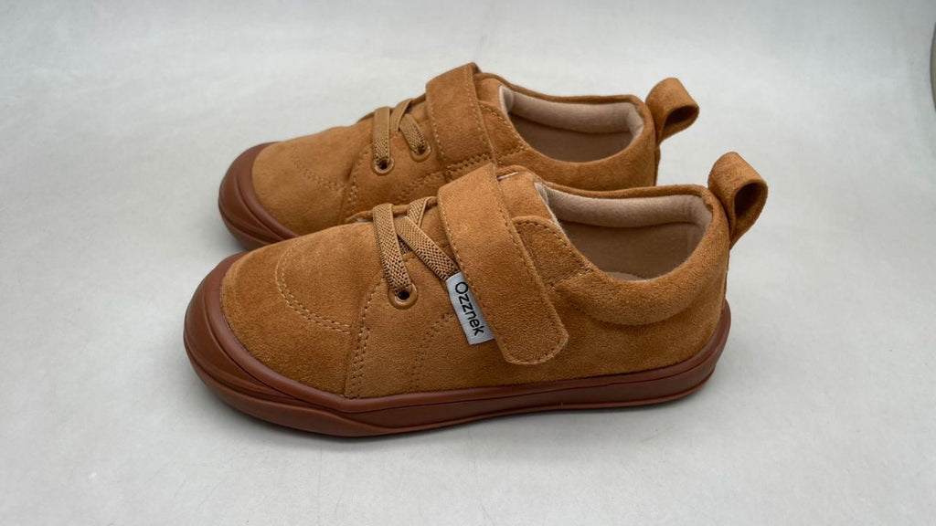 Sienna Kids’ Suede Barefoot Sneakers