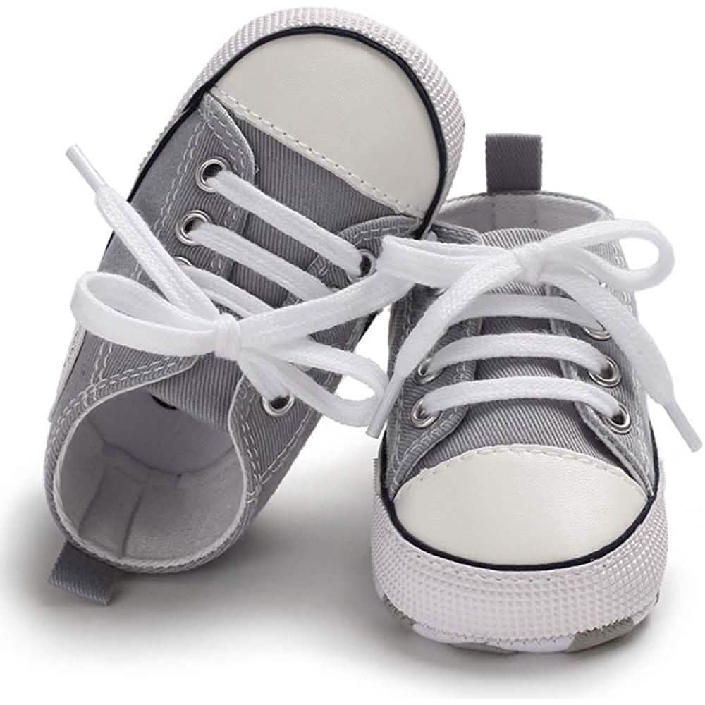 Baby Denim High-Top Sneakers