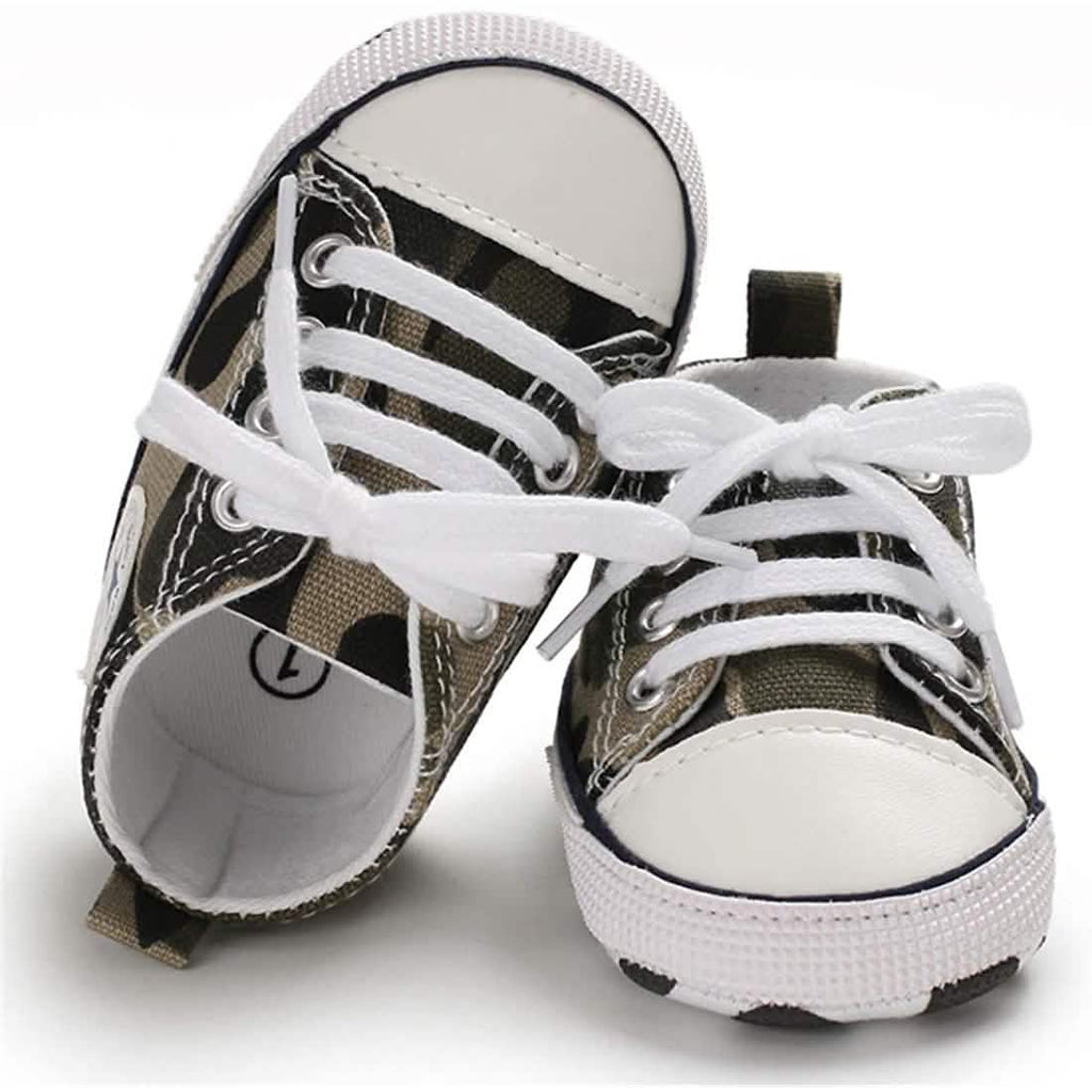 Baby Denim High-Top Sneakers