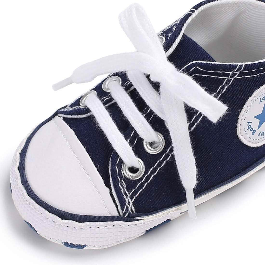 Baby Denim High-Top Sneakers